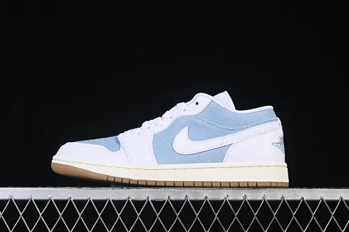All categories Air Jordan Jordan series basketball shoes Air Jordan 1 Low G version pure original Air Jordan 1 Low Denim "Worn Blue" denim low-top retro culture basketball shoes HQ2004-400